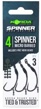 [1161353/4] Korda Spinner hook sections spinner (n°4)