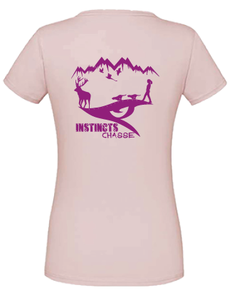 Instincts Chasse T-Shirt Rose