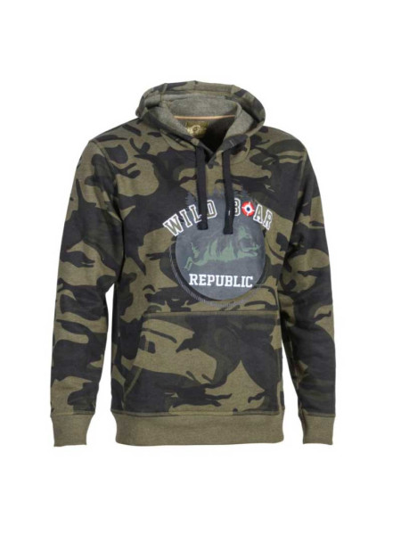 Percussion Sweat shirt capuche camo wild boar republic