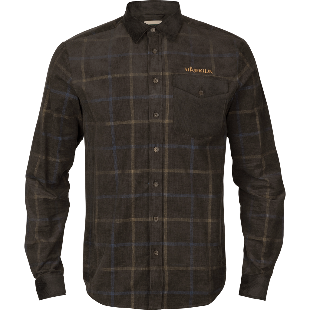 Harkila Chemise Kaldfjord shadow brown