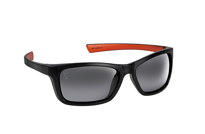 [64336104] Fox Lunette wraps black orange grey lense