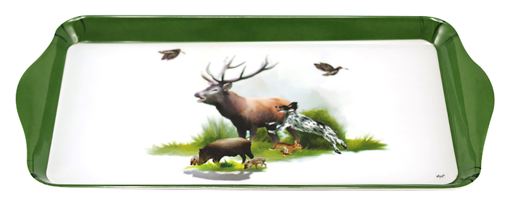 Plateau cerf et autres melaminé
