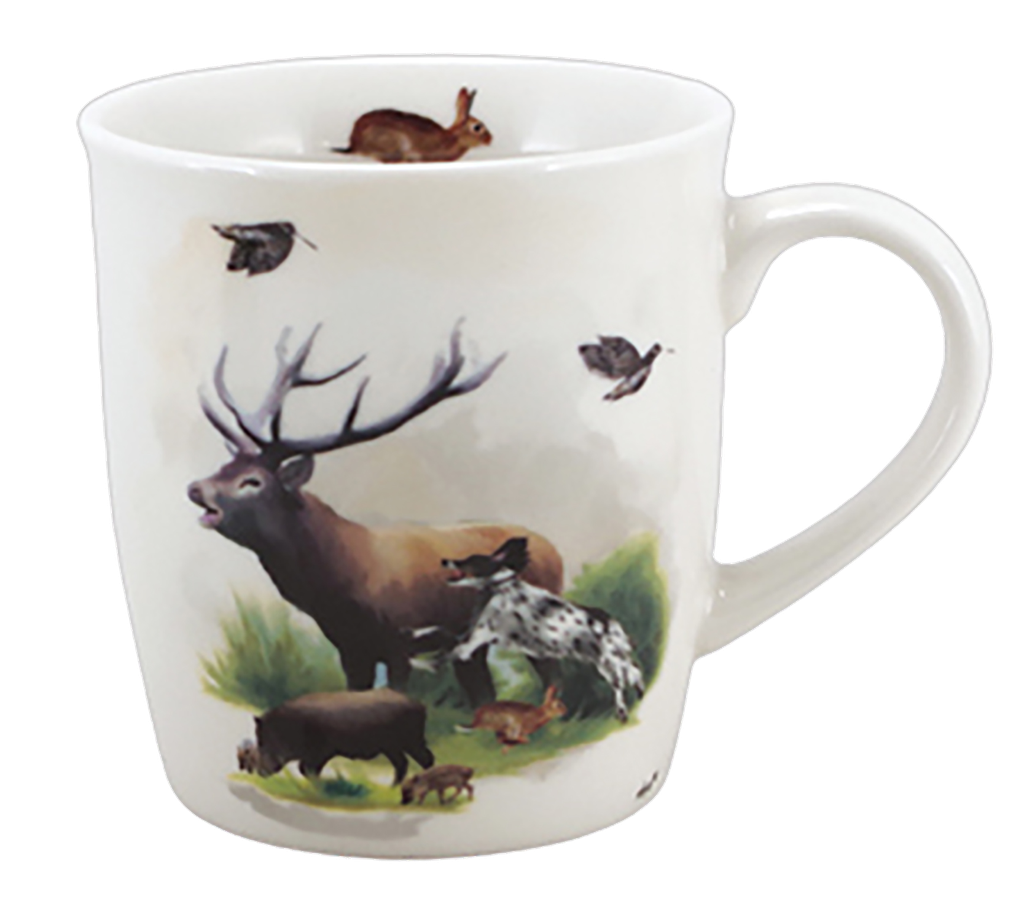 Mug grès PM cerf et autres
