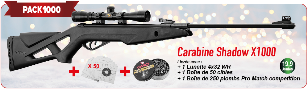 Gamo Pack shadow X 1000 19J