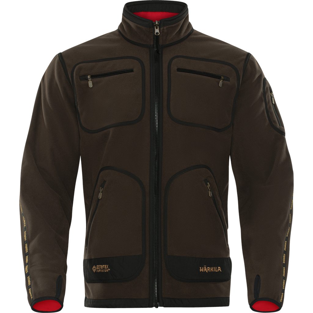 Harkila Kamko fleece brown red