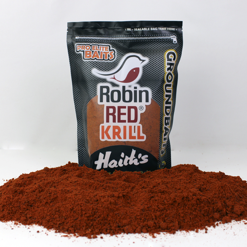 Pro Elite Baits Groundbaits hait's robin red & krill