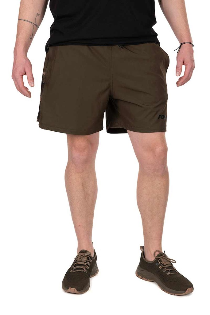 [6438901/S] Fox LW swim shorts khaki camo (S)
