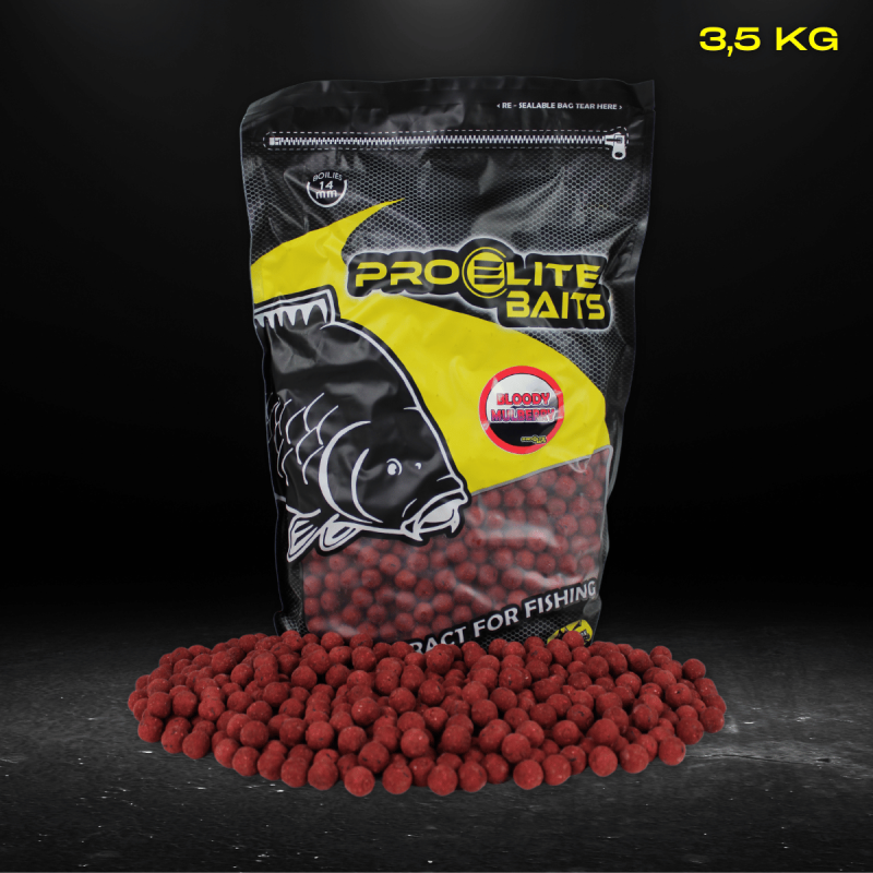 [5273366/24] Pro Elite Baits Natural foods bloody mulberry 3.5kg (24mm)
