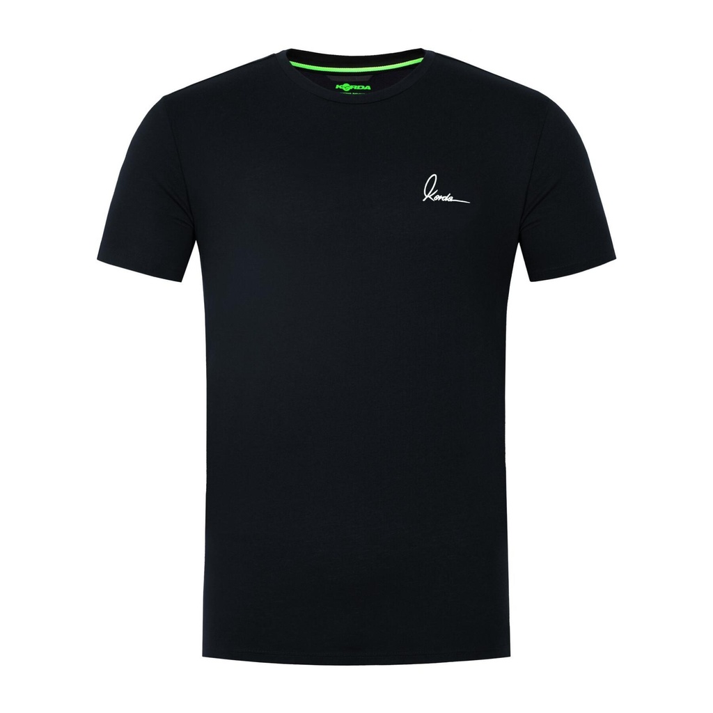 [1169343/S] Korda Tee-shirt minimal black (S)