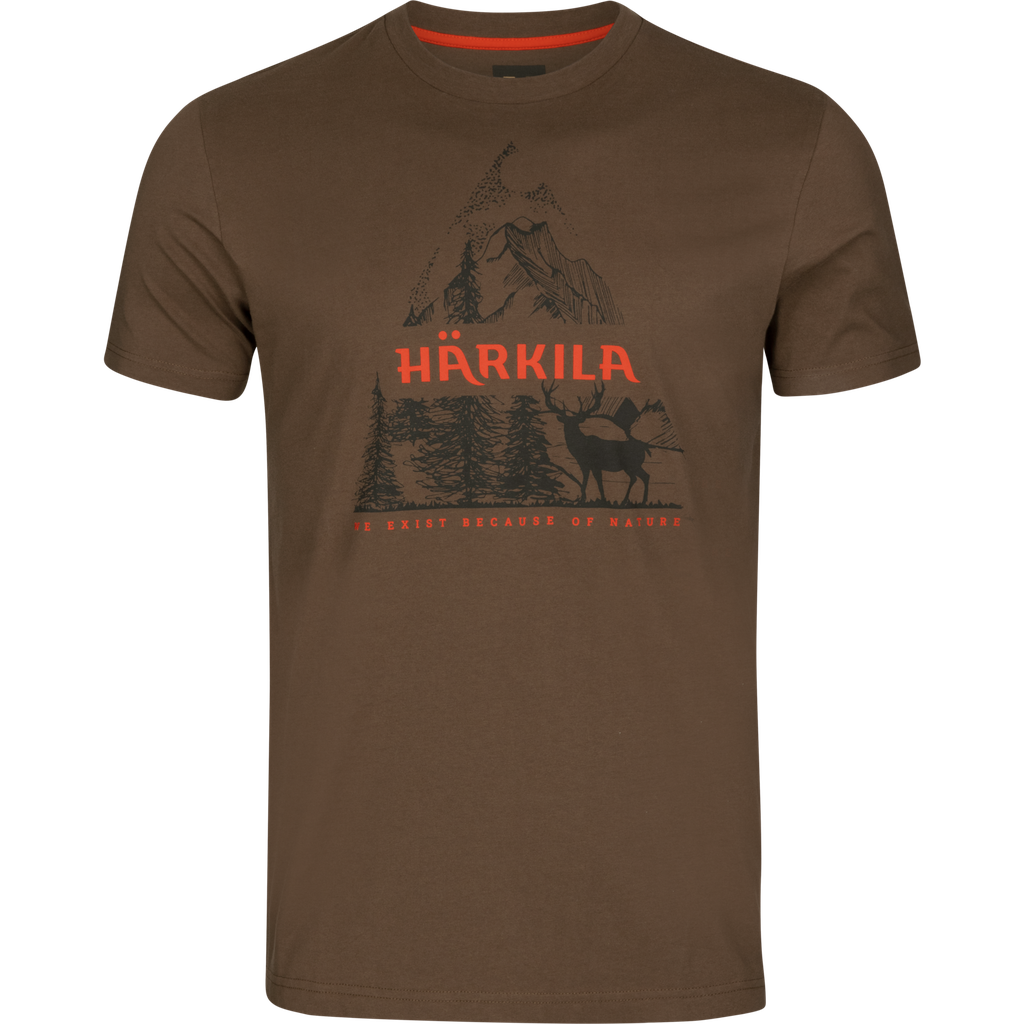Harkila T-shirt nature slate black