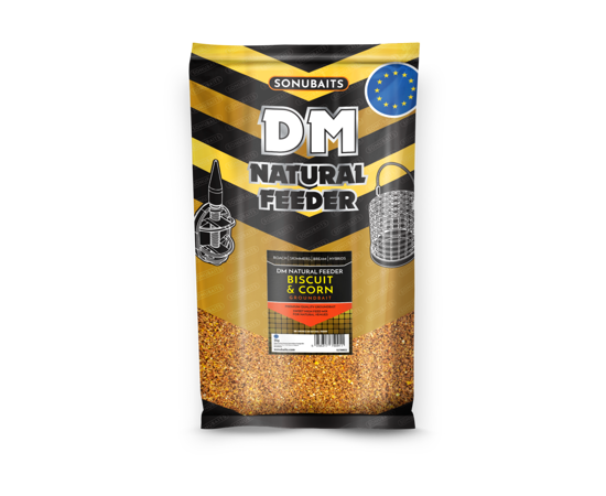 Sonubaits DM natural feeder biscuit & corn 1kg