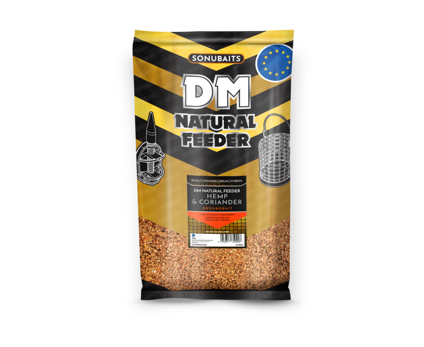 Sonubaits DM natural feeder hemp & coriander 1kg