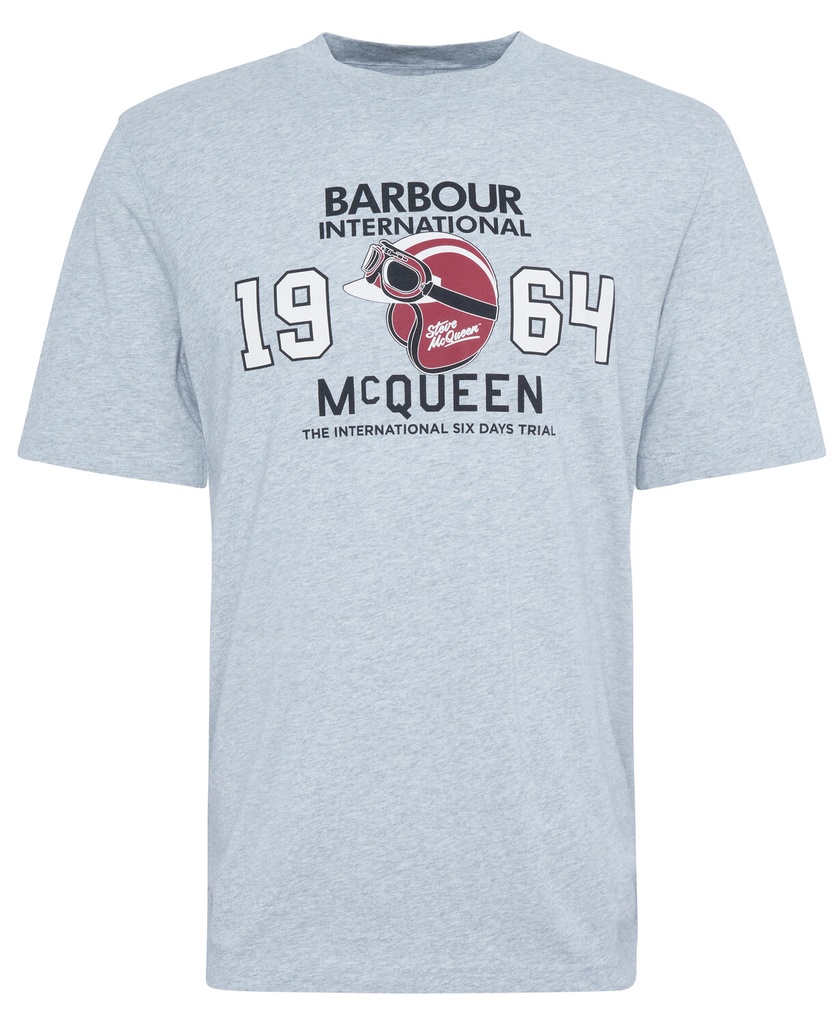 Barbour T-shirt international giles SMQ graphic grey (copie)