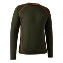 Deerhunter T-shirt chamois LS forest green