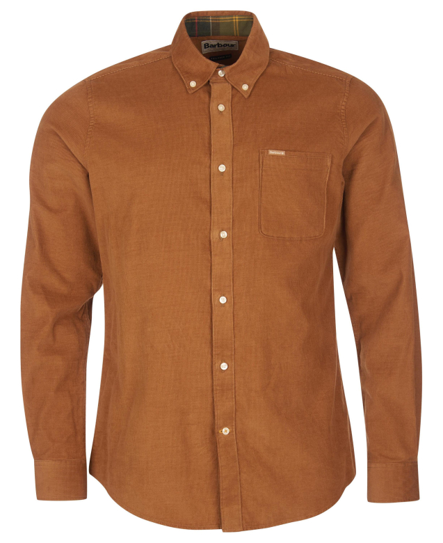 Barbour Ramsey tailored cord sandstone