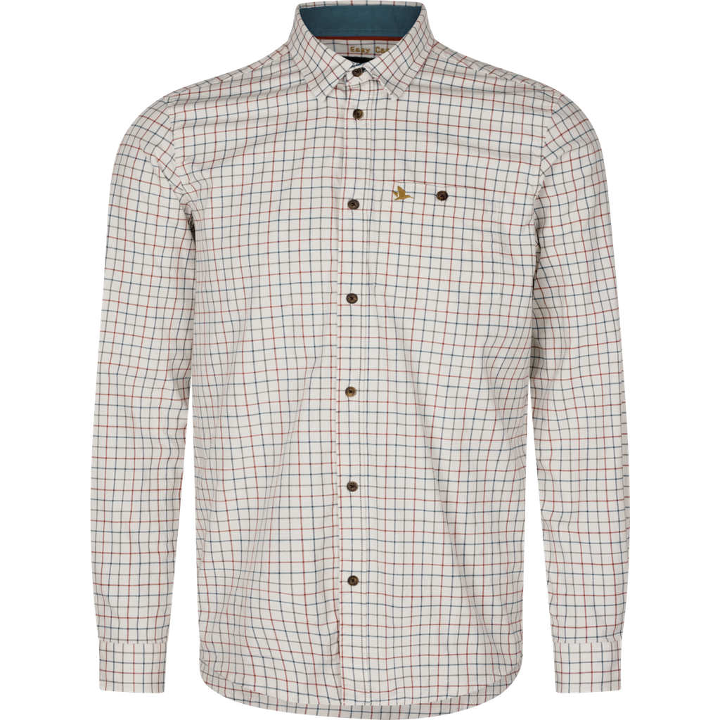 Seeland Chemise oxford shooting grape leaf terracotta