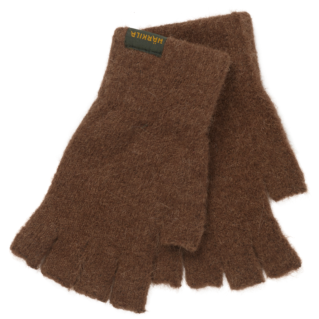 Harkila Mitaines alpacka pinecone brown