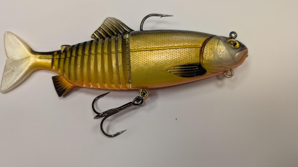 Fox rage Replicant jointed 180 série limitée golden roach