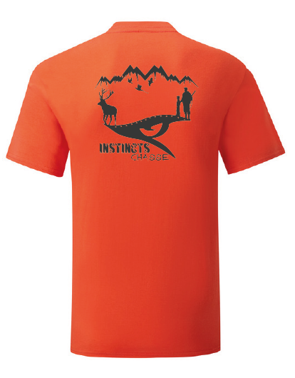 INSTINCTS Chasse T-shirt orange