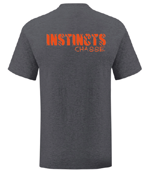 INSTINCTS Chasse T-shirt gris