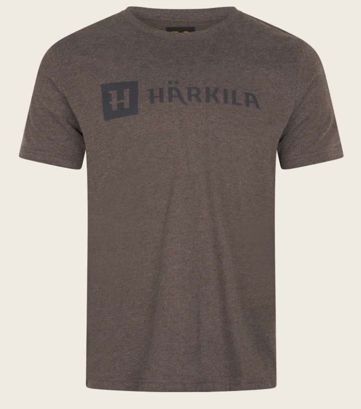 Harkila T-shirt identity Harkila brown mélange
