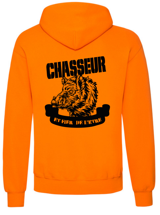 [4909304/S] INSTINCTS Chasse Sweat orange CHASSEUR (S)