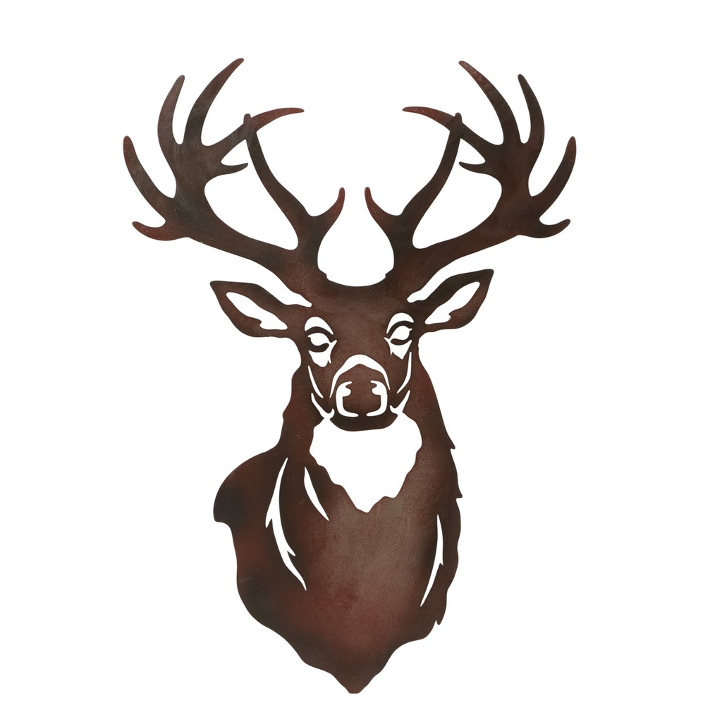 Déco murale tête de cerf
