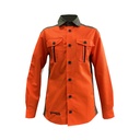 Francital Chemise Hippomene orange