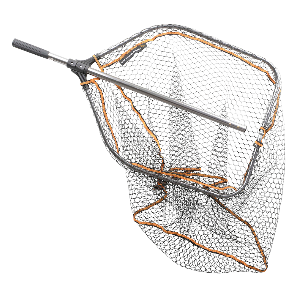 Savage Gear Epuisette rubber large mesh L