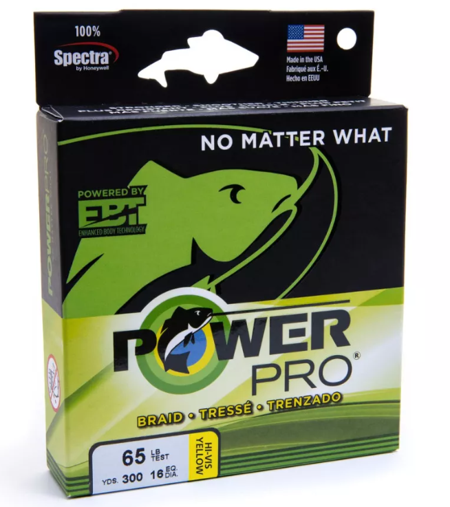 [M0171119/15] Power Pro Tresse 135 (vert, 15/100)