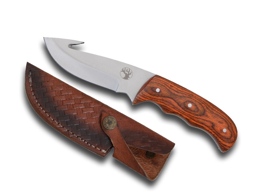 Couteau chasse avec cerf