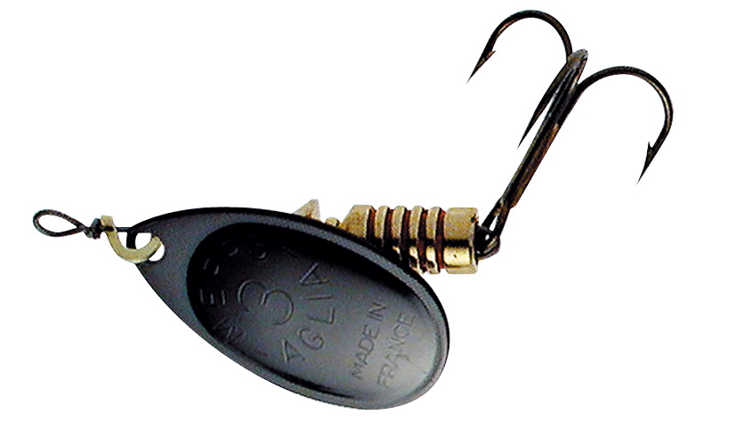 [M0121640/00] Mepps Aglia (noir, n°00)