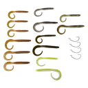 Savage Gear Rib worm kit 30+17pcs