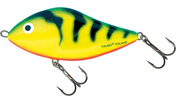 [6431816/GT] Salmo Slider 100 sinking new (green tiger)