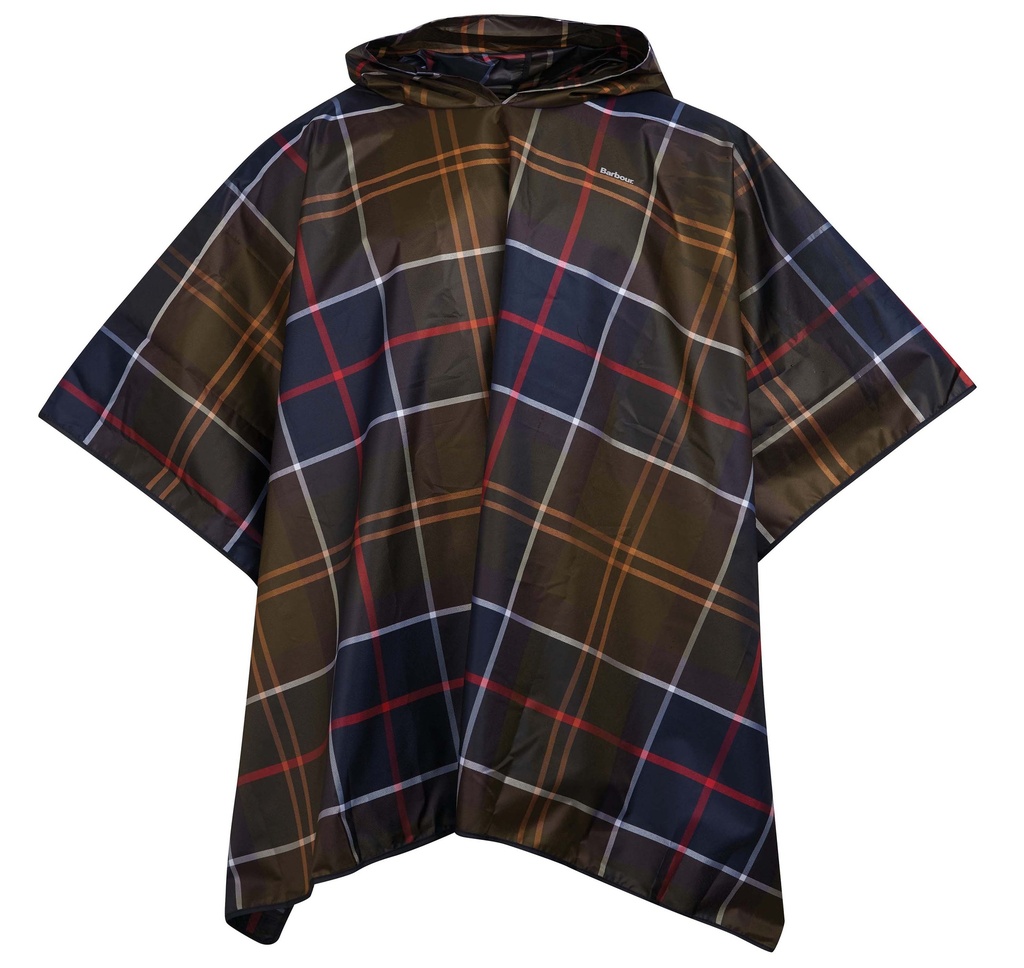 Barbour Poncho showerproof classsic tartan