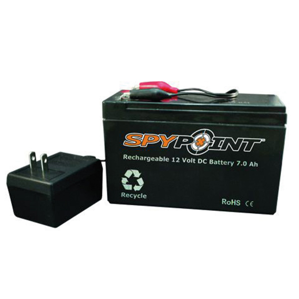 Spypoint Pile rechargeable lithium et chargeur