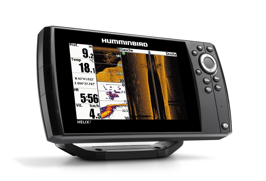 Humminbird Helix 7G3 Chirp Mega SI + sonde TA & T°