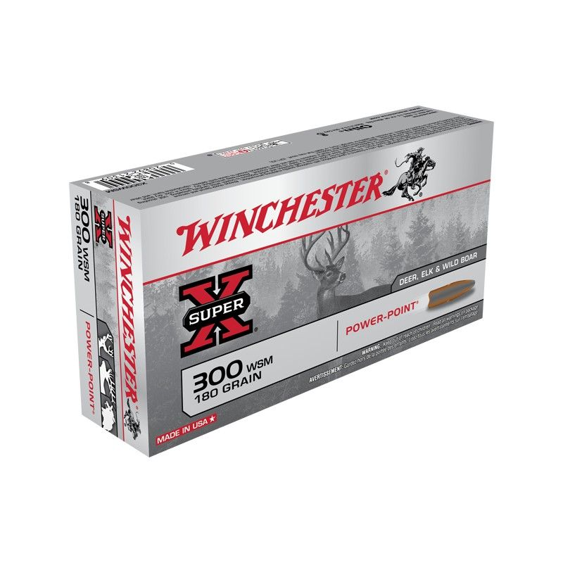 Winchester 300WSM power point 180gr
