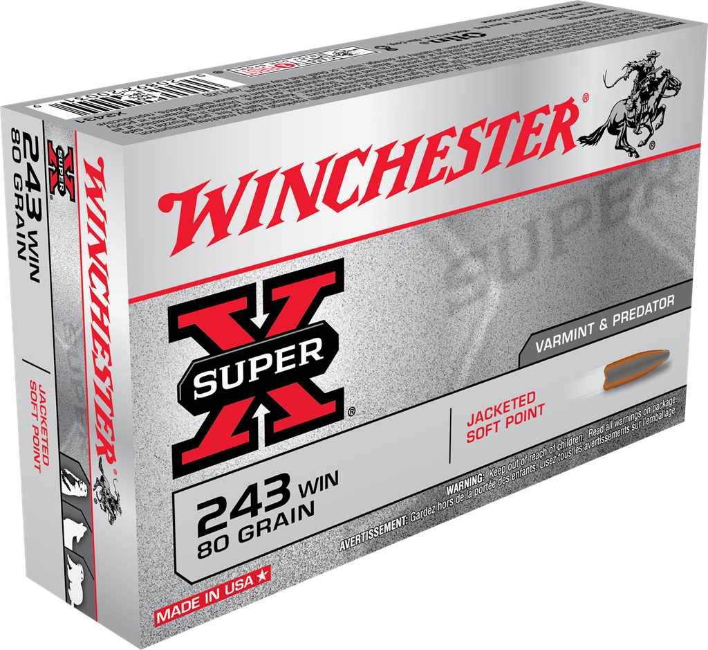 Winchester 243Win power point 80gr