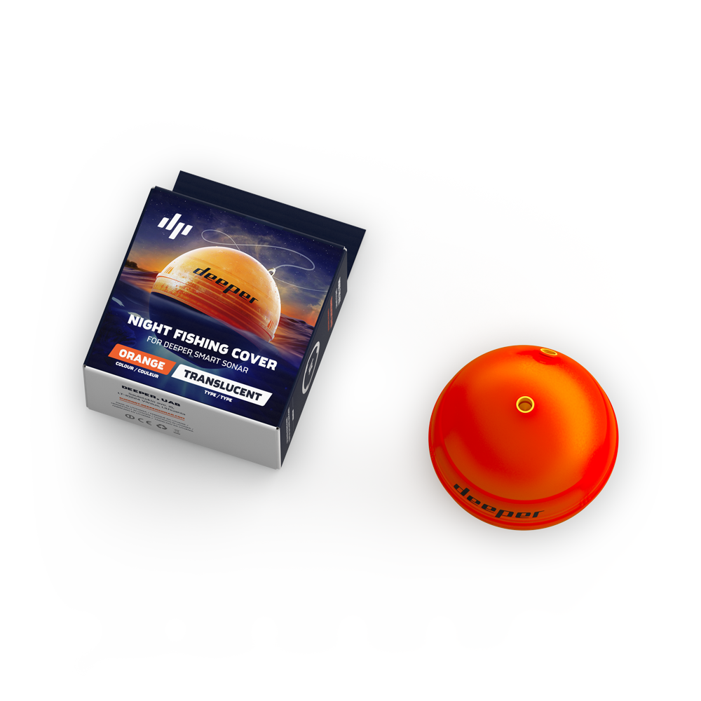 [M03836019] Deeper Couvercle orange pour peche de nuit