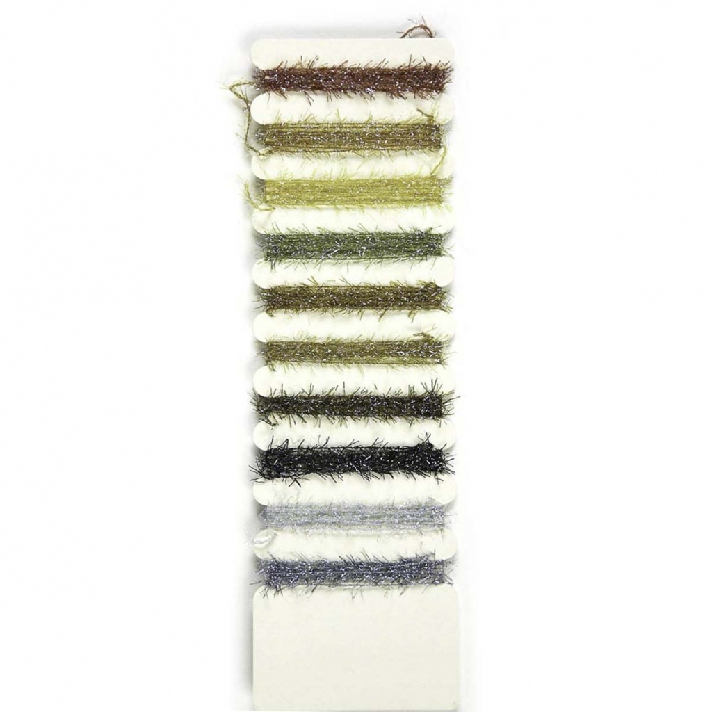 [66825008/F] Straggle Chenille Uv Assortiment (naturel)