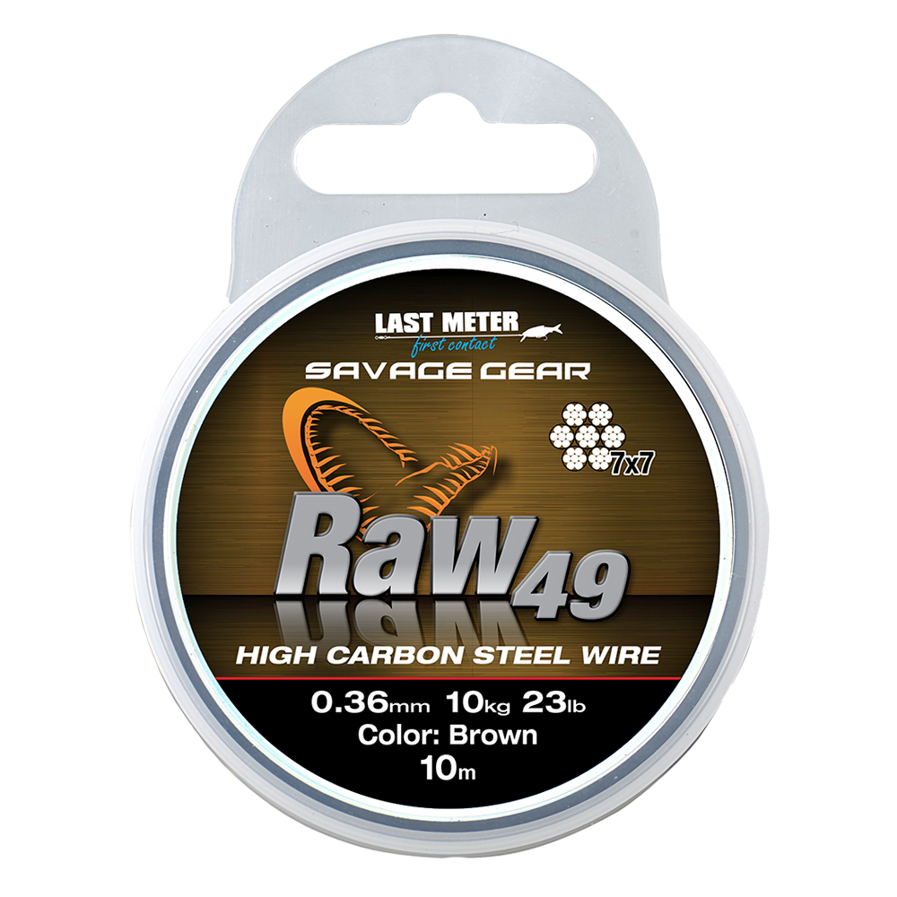 [M0811120/45] Savage Gear Raw 49 10m (45/100)