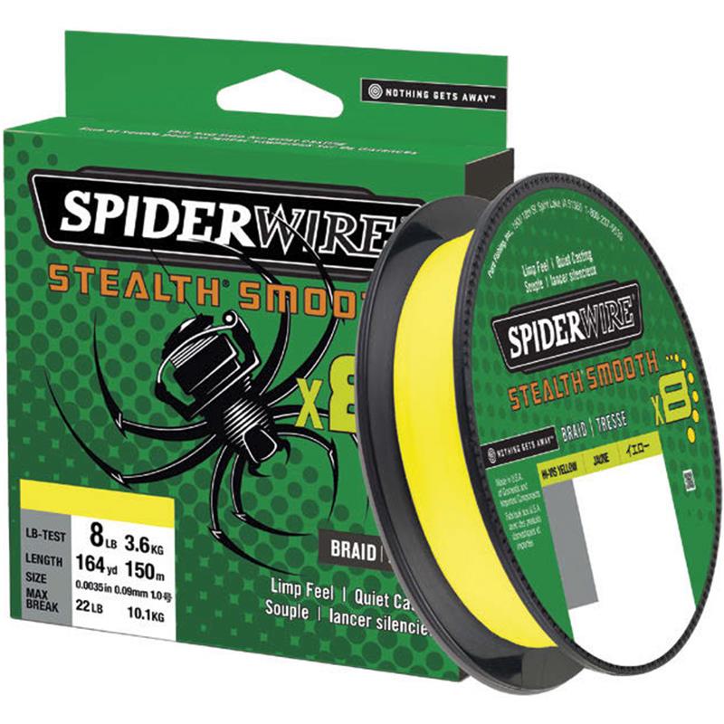 [4701157/15] Spiderwire Stealth smooth 8 yellow new (15/100)