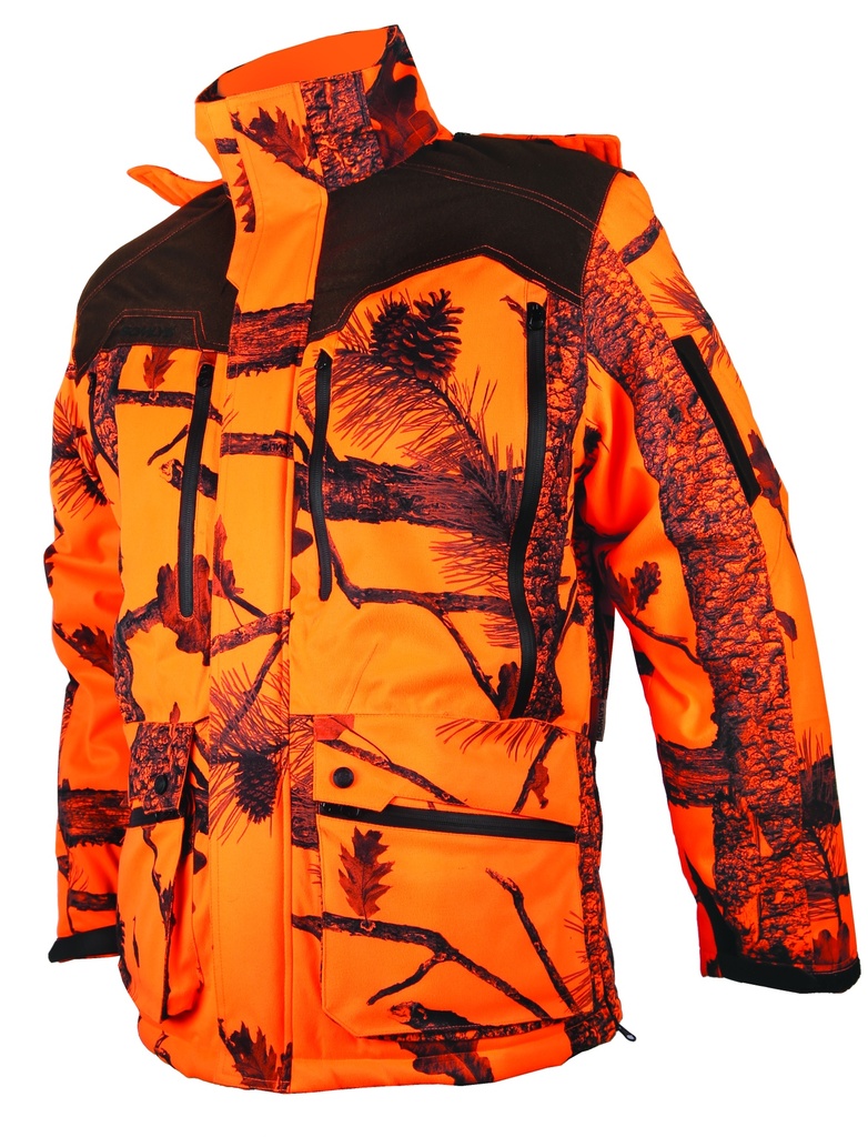 Somlys Veste thermo hunt orange camo