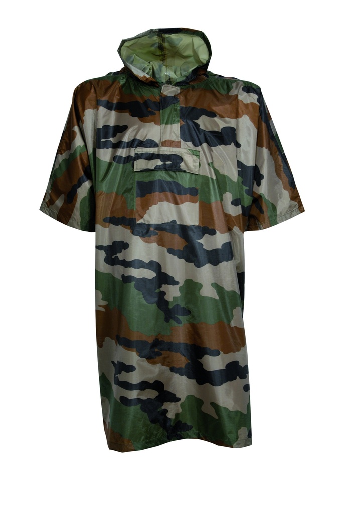 Percussion Poncho camo