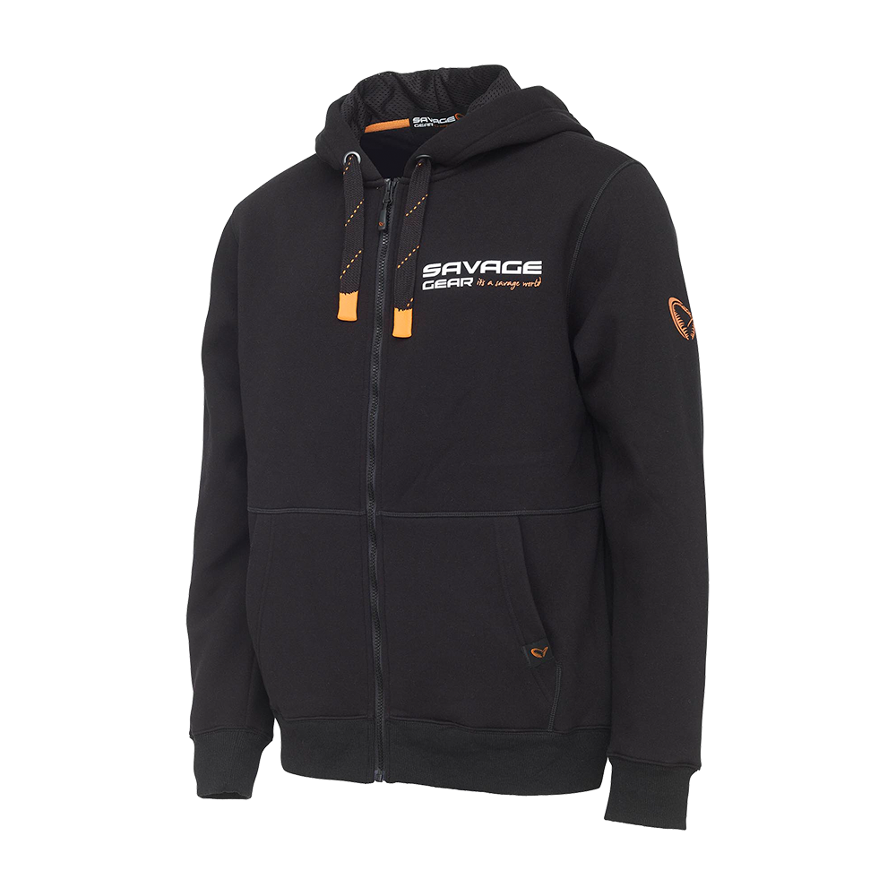 Savage Gear Urban zip hoodie black