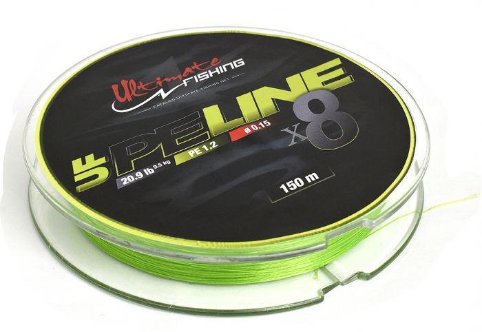 [1181124/08] UF PE line X8 chartreuse (13.2 lbs)