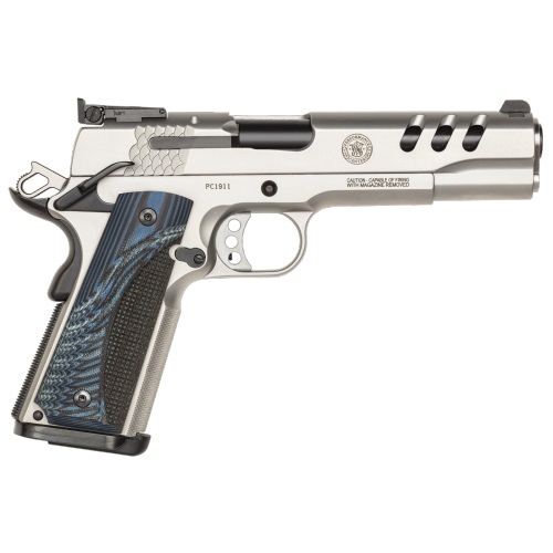 Smith Wesson Pistolet 1911 PC custom bleu