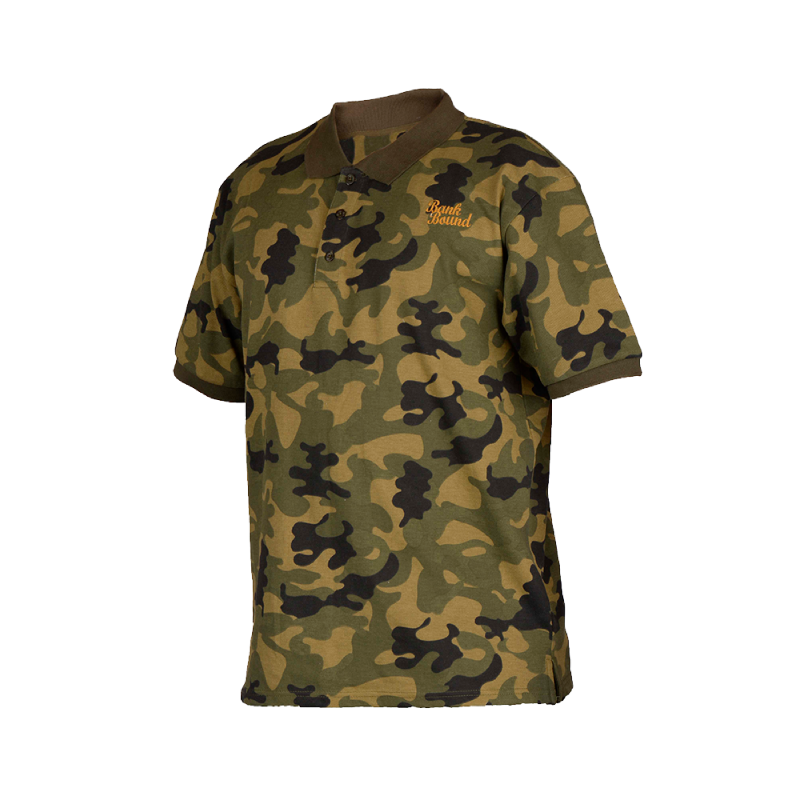 Prologic Bank bound camo polo
