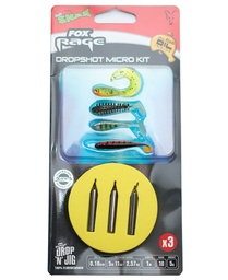 [6432301] Fox rage Ready Rig dropshot  micro kit 1m 7gr